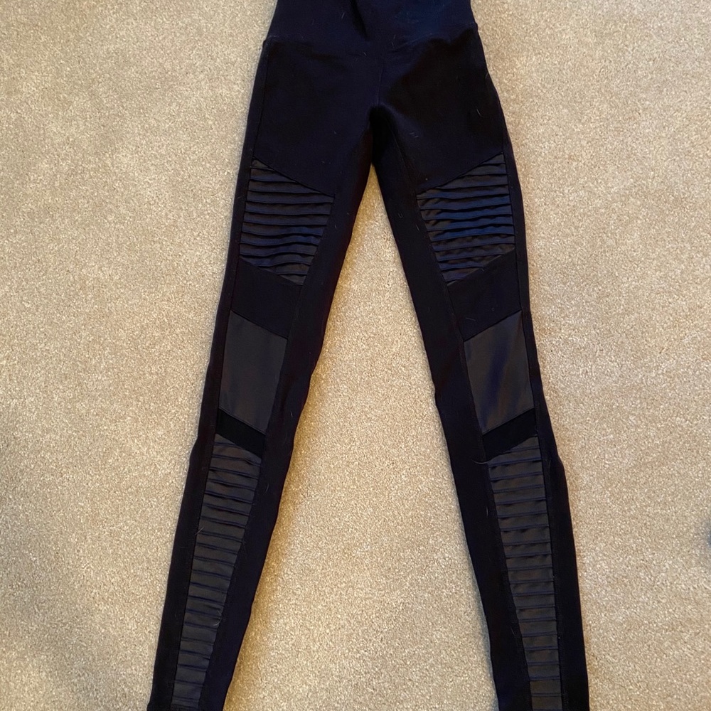 Alo high waisted moto leggings